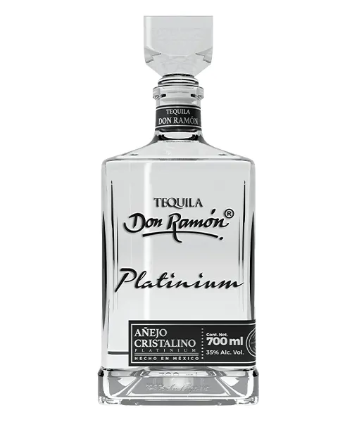 Tequila Platinium Añejo Cristalino